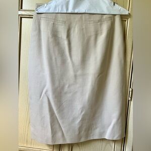 Talbots Size 8 Linen Business Skirt – Oatmeal Color